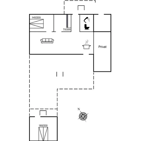 Prázdninový dům Odger - 260m From The Sea By Interhome Otterup